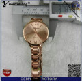 Yxl-800 2016 Free Custom Logo Lady Slim Metal Band Good Price Watch